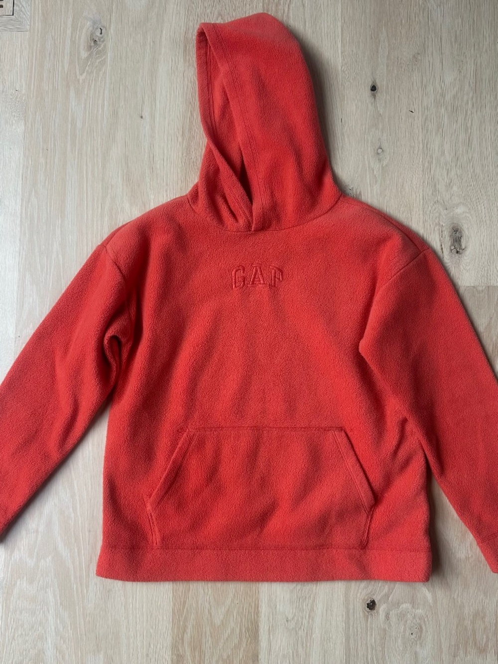 GAP KIDS Fire Ball Orange Profleece Hoodie- XL